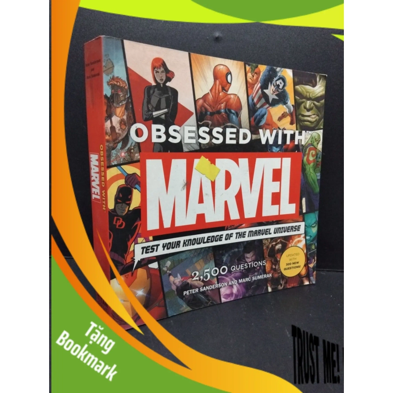 (TẶNG BOOKMARK) Obsesses with marvel mới 80% ố bẩn nhẹ RBK2809 NGOẠI VĂN 950249