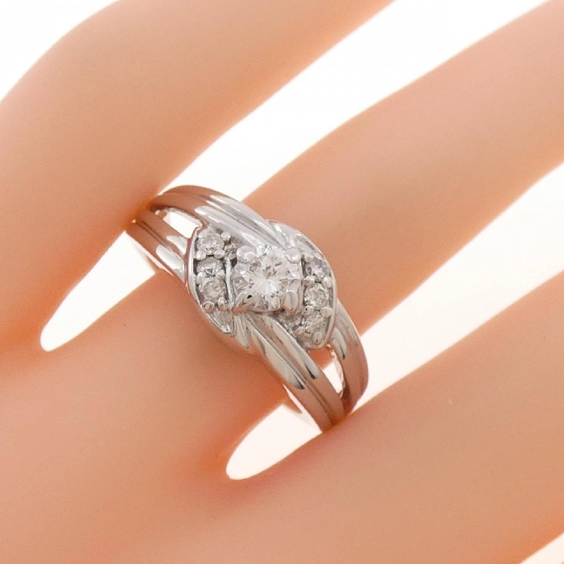 Nhẫn kim cương PT900 0.42CT - Hàng hiệu Authentic 848939