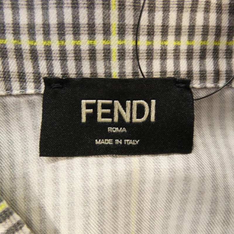Áo sơ mi ngắn tay FENDI FF Motif FS0795 AO4A - Hàng hiệu Chính hãng 895926