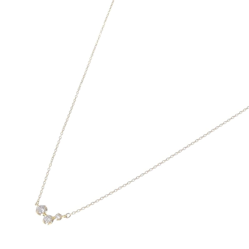 K18YG Dây chuyền kim cương - Hàng hiệu Authentic 857745