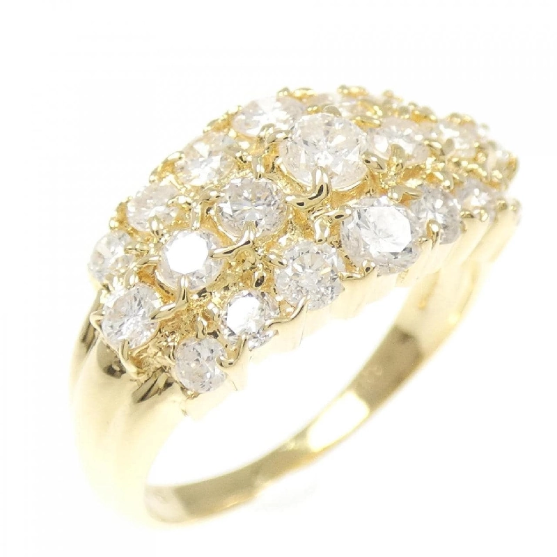 Nhẫn kim cương K18YG 1.06CT - Hàng hiệu chính hãng 853218