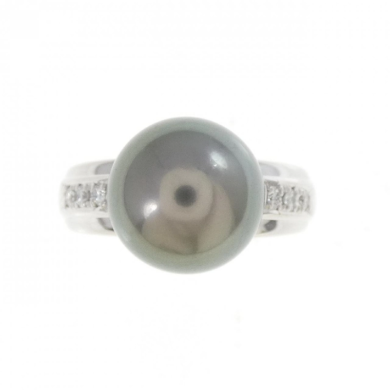 Nhẫn ngọc trai đen Tasaki 10.5mm - Hàng hiệu Chính hãng 836382