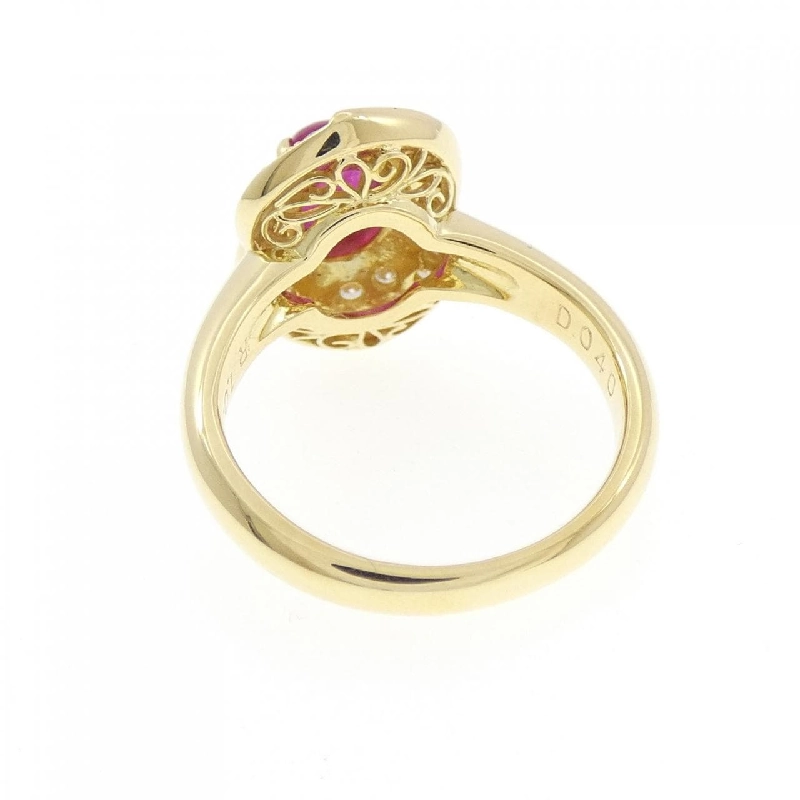 Nhẫn Ruby K18YG 1.069CT - Hàng hiệu Chính hãng 850872