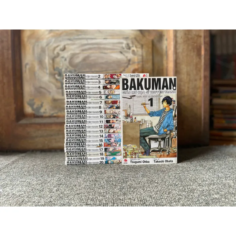 Truyện Bakuman Giấc Mơ Họa Sĩ Truyện Tranh - Trọn Bộ 20 Tập - NXB Kim Đồng 273974