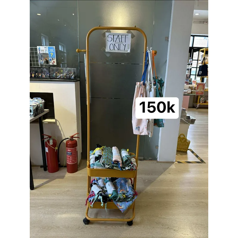 Kệ treo có hộc kèm bánh xe 664062