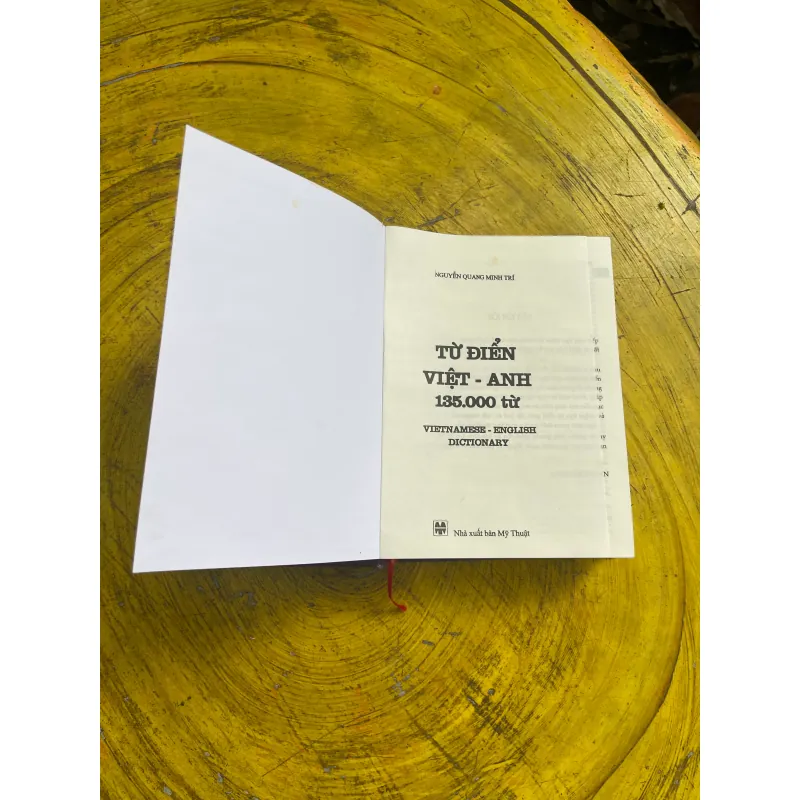 COMBO TỪ ĐIỂN VIỆT - ANH & TỪ ĐIỂN ANH- VIỆT  BÌA CỨNG KHỔ 14,5 x 20,5 731054