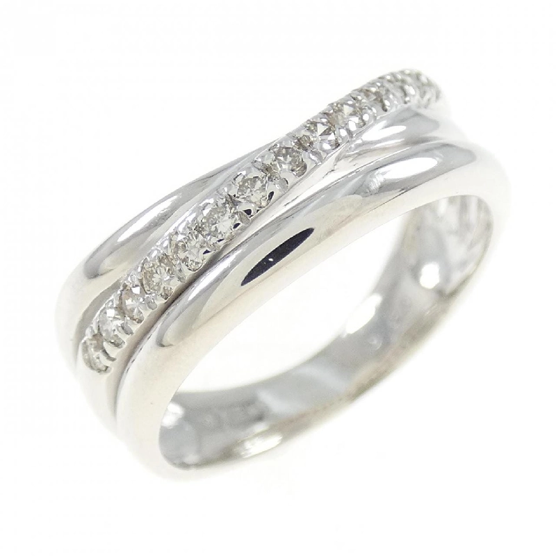 Nhẫn kim cương K18WG 0.20CT 671966