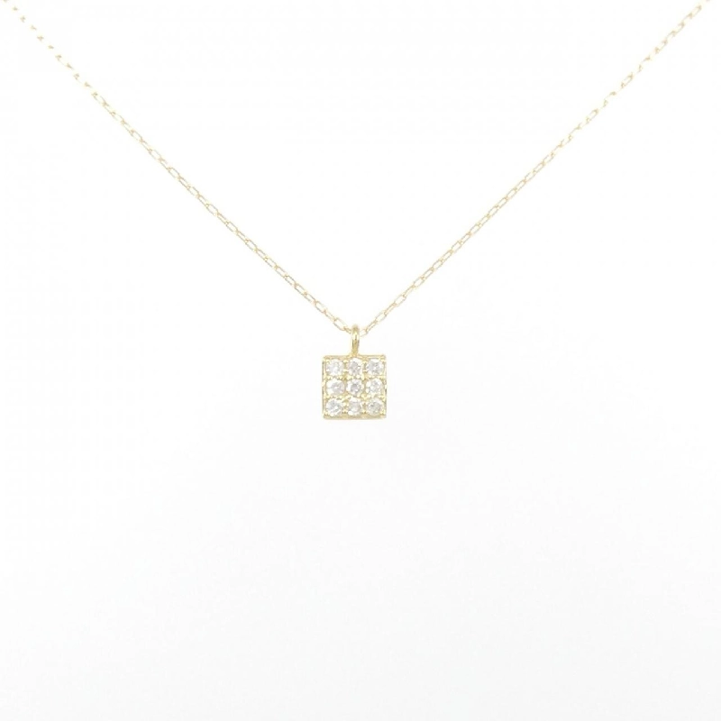 K18YG Dây chuyền kim cương 0.10CT - Hàng hiệu Chính hãng 861464