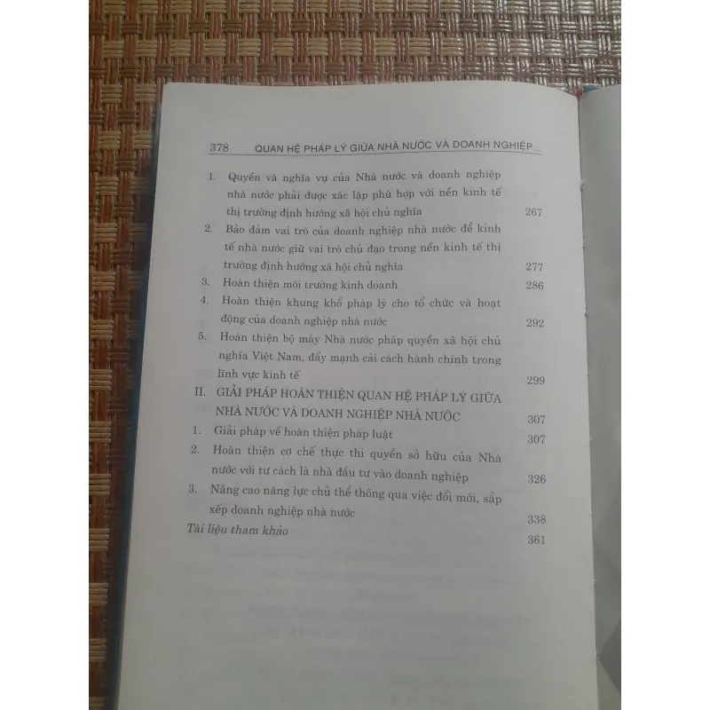 QUAN HỆ PHÁP LÝ GIỮA NHÀ NƯỚC VÀ DOANH NGHIỆP NHÀ NƯỚC... 756961
