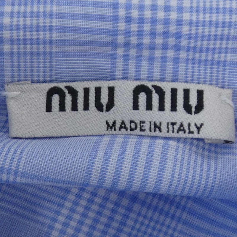 ミュウミュウ MIU MIU MK1531 1YJD S／S áo sơ mi - Hàng hiệu Authentic 634435