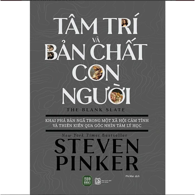 Tâm Trí và Bản Chất Con Người (The Blank Slate, bản Tiếng Anh) - Steven Pinker 326778