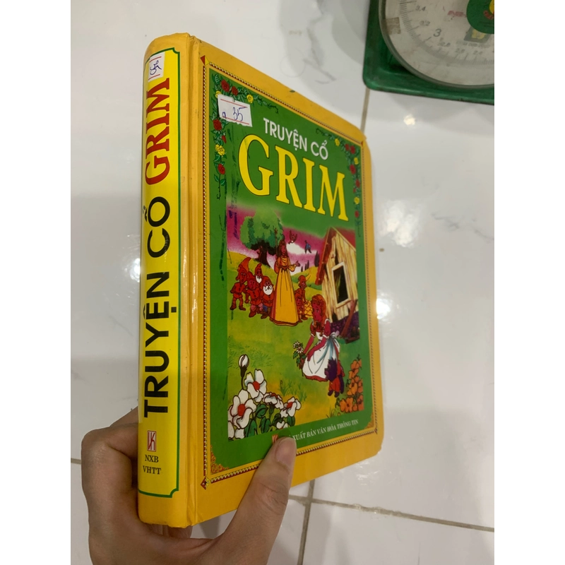 Truyện cổ Grim - sách real bìa cứng 308568