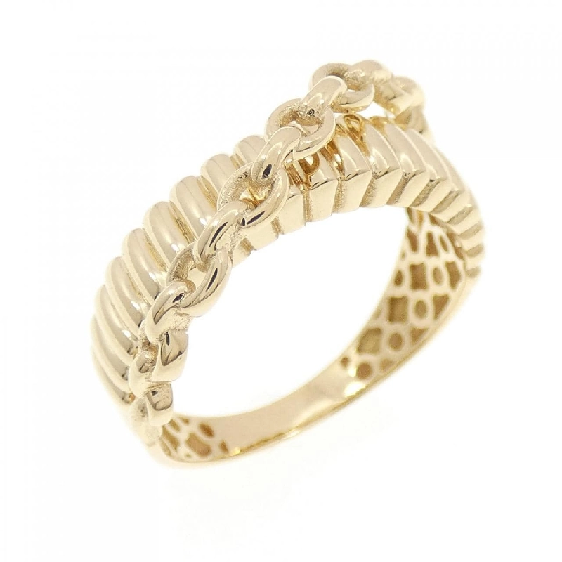 K18YG Nhẫn - Hàng hiệu Chính hãng 854043