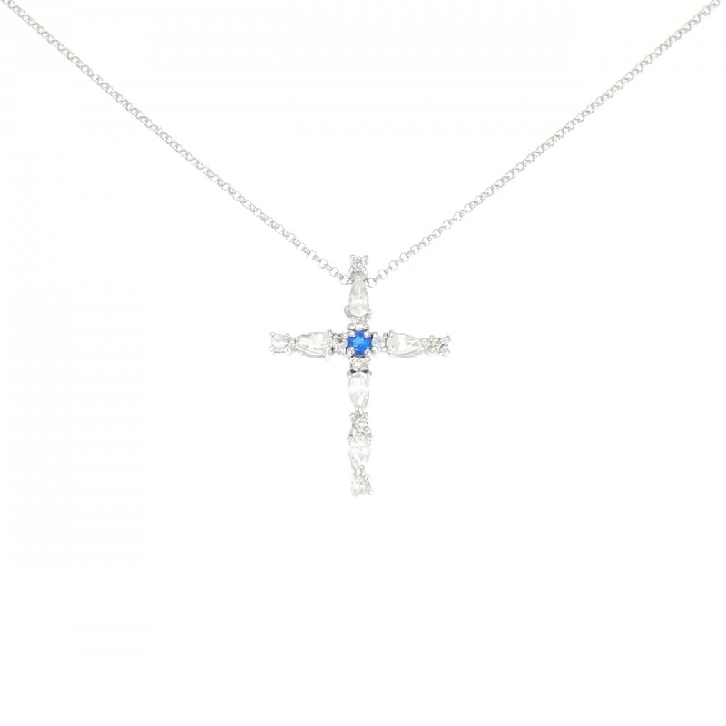 K18WG Dây chuyền đá Auwina 0.04CT - Hàng hiệu Chính hãng 856581