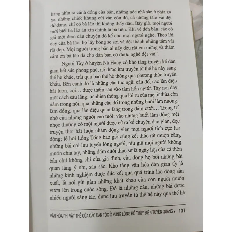 VĂN HÓA PHI VẬT THỂ CỦA CÁC DÂN TỘC Ở VÙNG LÒNG HỒ THỦY ĐIỆN TUYÊN QUANG 721123