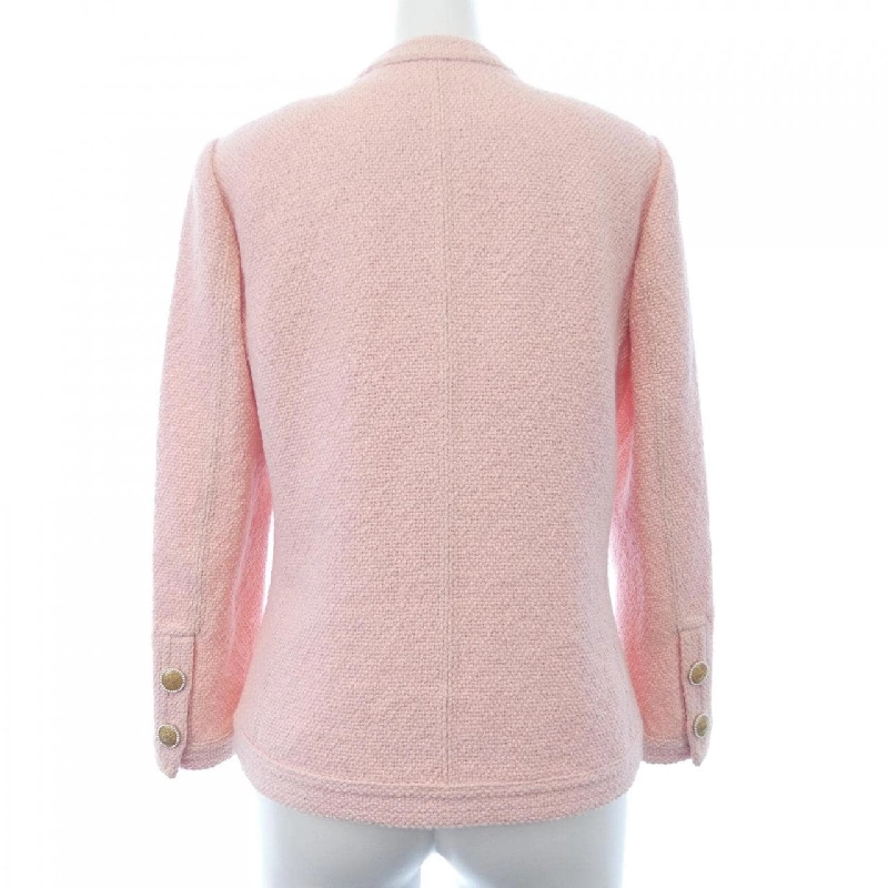 Áo khoác không cổ CHANEL 635307