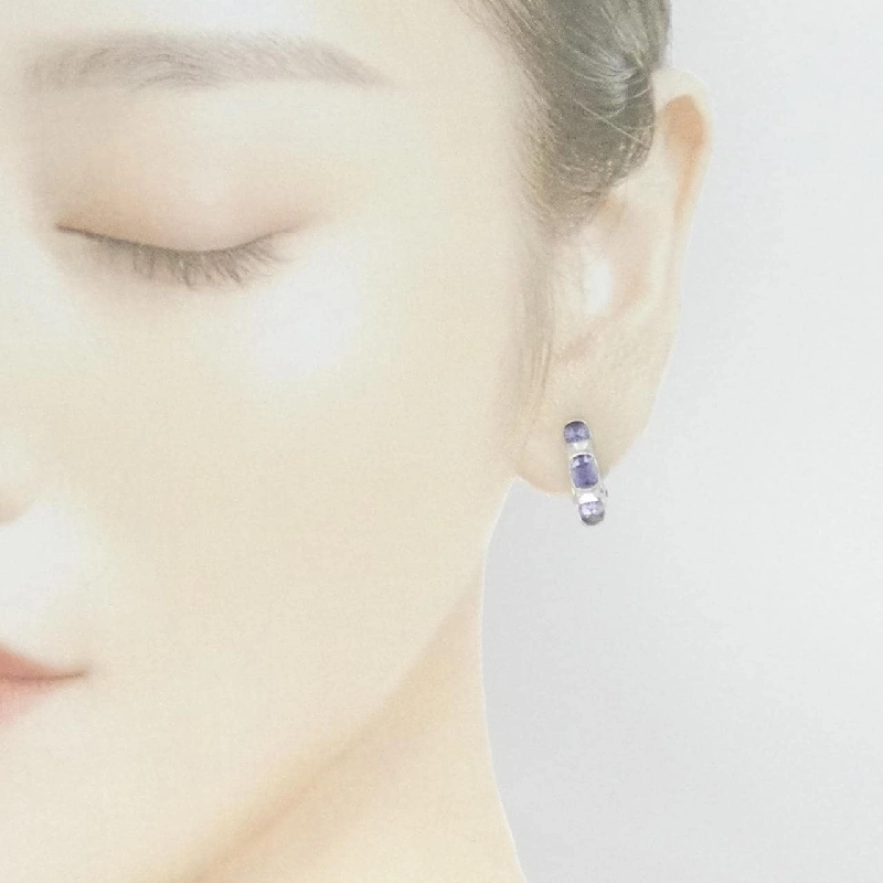 Bông tai Iolite 750WG - Hàng hiệu Authentic 871669