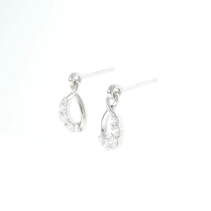 K18WG Bông tai kim cương 0.50CT - Hàng hiệu Chính hãng 871091