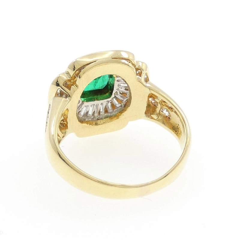 Nhẫn Emerald 750YG/750WG - Hàng hiệu Authentic 851428