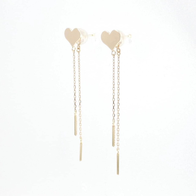 K10YG Bông tai hình trái tim - Hàng hiệu Chính hãng 872014