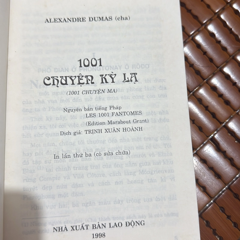 1001 chuyện kỳ lạ - Alexandre Dumas  532539