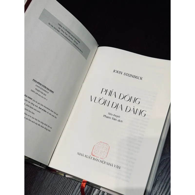 Phía đông vườn địa đàng - John Steinbeck (S500) 929294