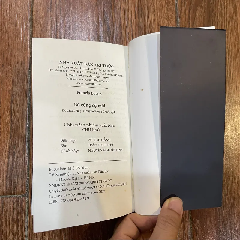 Bộ công cụ mới - Francis Bacon (t4) 1002998