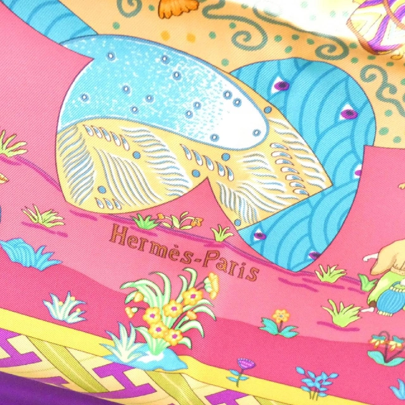 Khăn quàng cổ HERMES BALLADE DE HEIAN - Hàng hiệu Chính hãng 772610