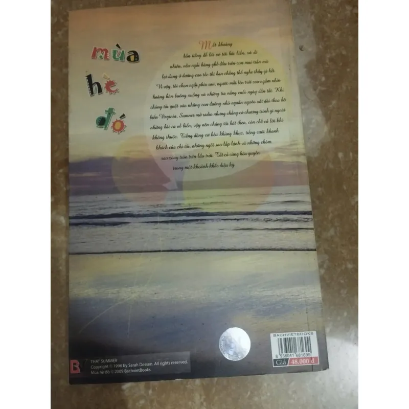 Mùa hè đó - Sarah Dessen - còn mới 673816