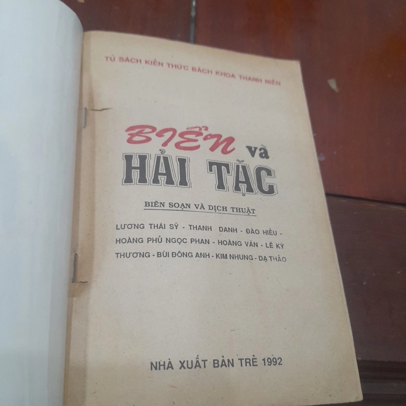 Kiến thức bách khoa thanh niên - BIỂN và HẢI TẶC 505498
