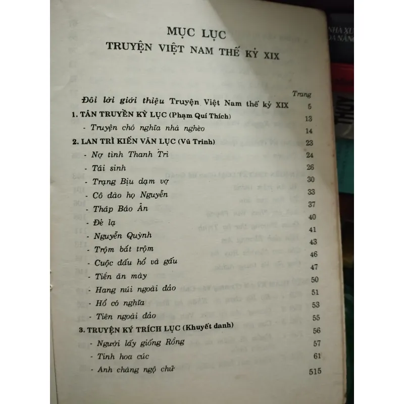 Truyện Việt Nam TK XIX 1026096