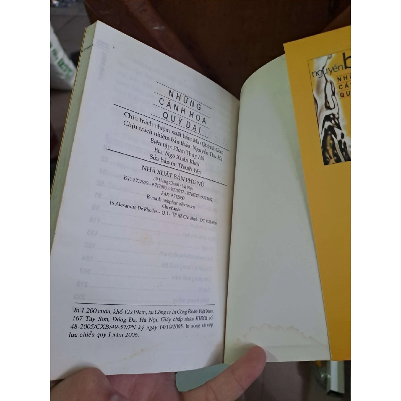 Những Cánh Hoa Quỳ Dại - Nguyễn Bản VĂN HỌC HCM1008 920785