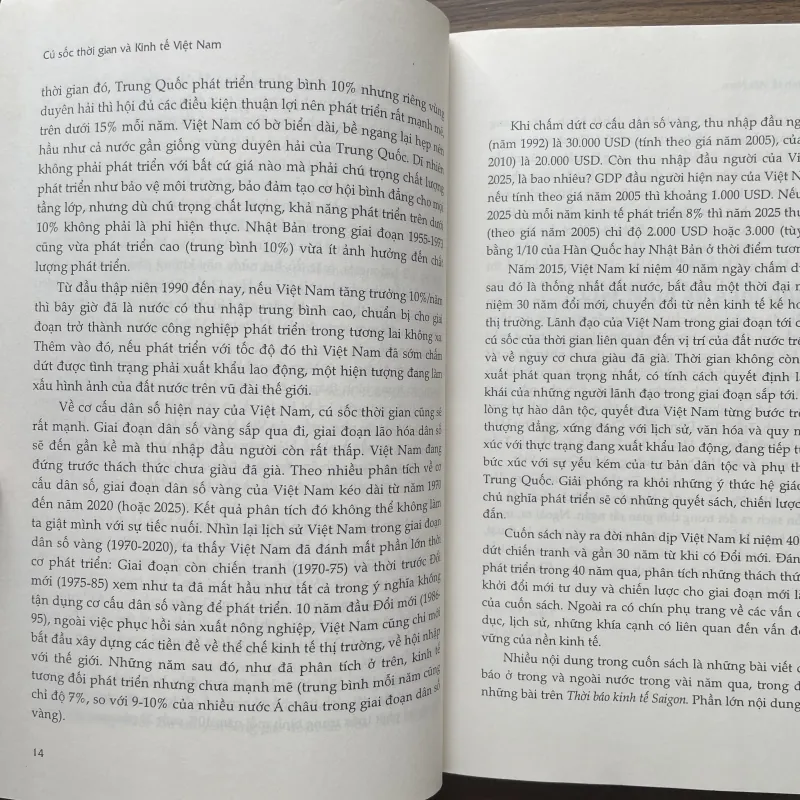 Cú sốc thời gian và Kinh tế Việt Nam - Trần Văn Thọ 934721