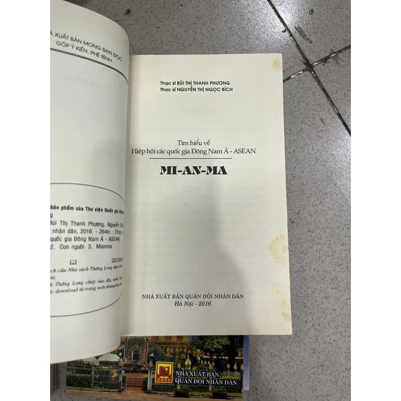 TÌM HIỂU VỀ HIỆP HỘI CÁC QUỐC GIA ĐÔNG NAM Á-ASEAN( 6 cuốn) 688183