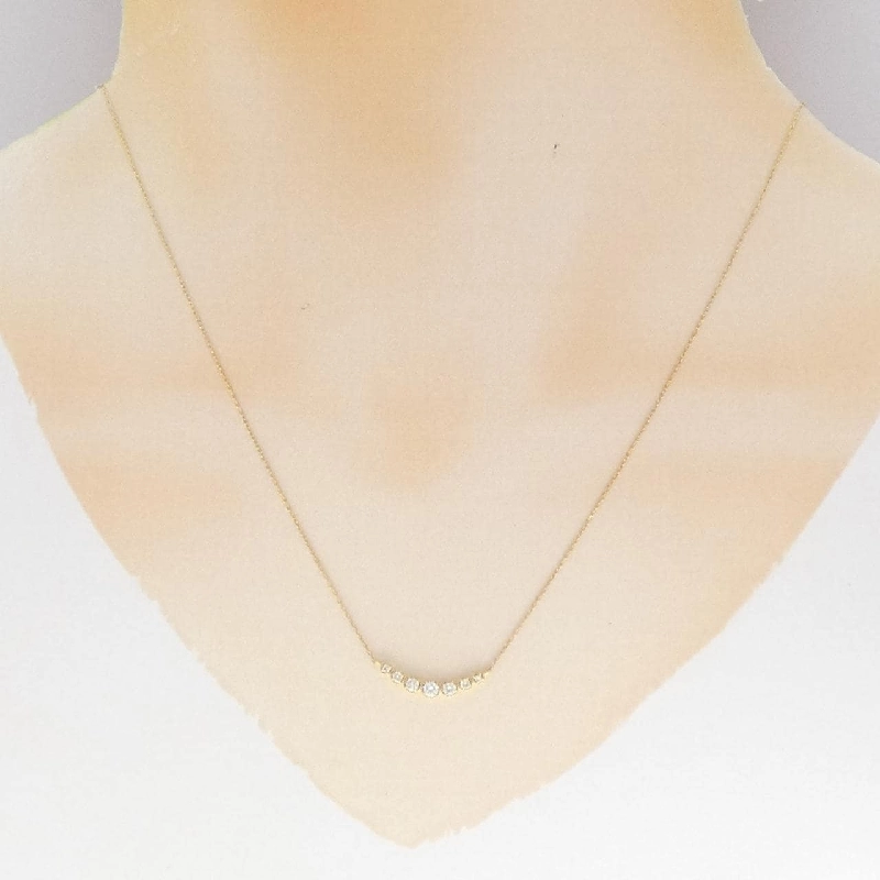 Dây chuyền kim cương K18YG 0.20CT - Hàng hiệu Chính hãng 859012