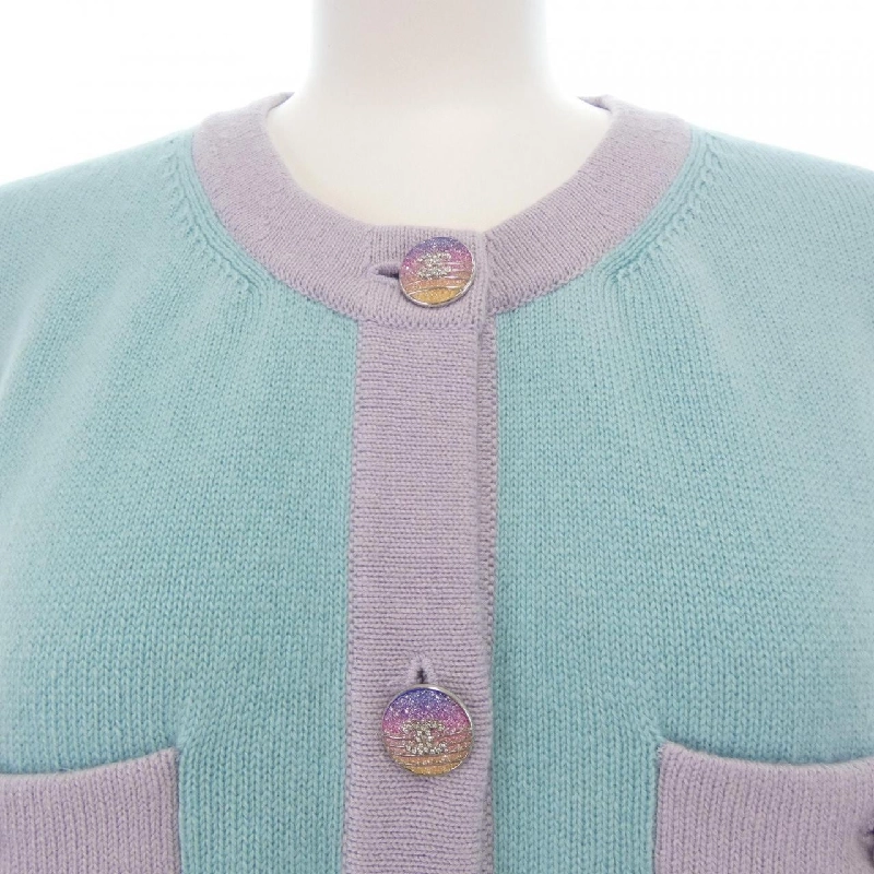 【Mã giảm giá】Áo khoác len CHANEL 640401