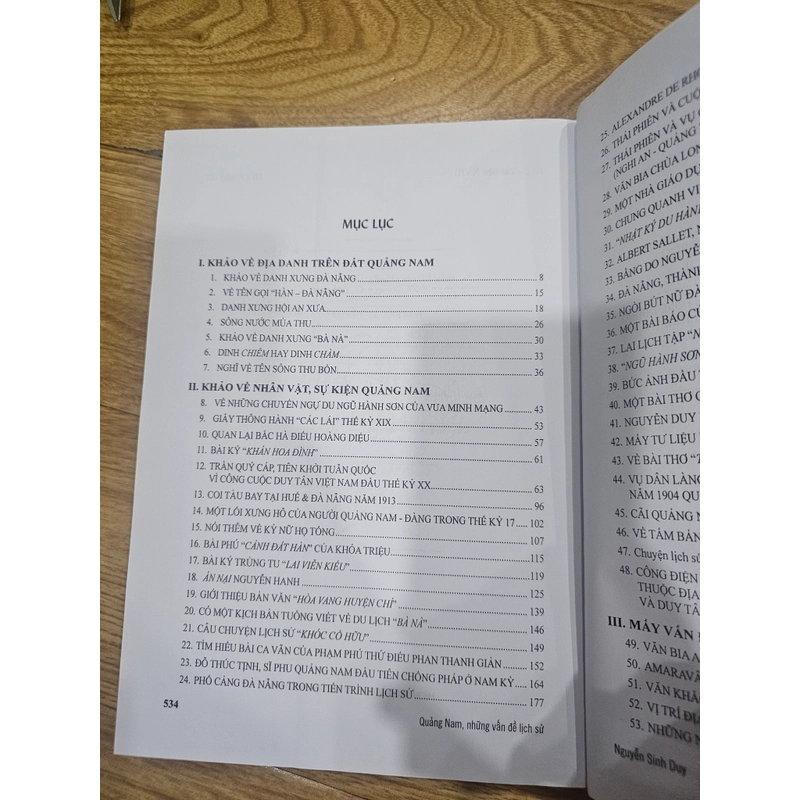 Quảng Nam - những vấn đề lịch sử
70k 549805