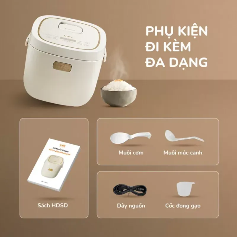 🎁 UNIE URC818P – Nồi cơm điện cao cấp, quà tặng gia đình ý nghĩa 787176