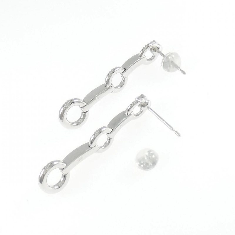 K18WG Bông tai kim cương - Hàng hiệu Authentic 867749