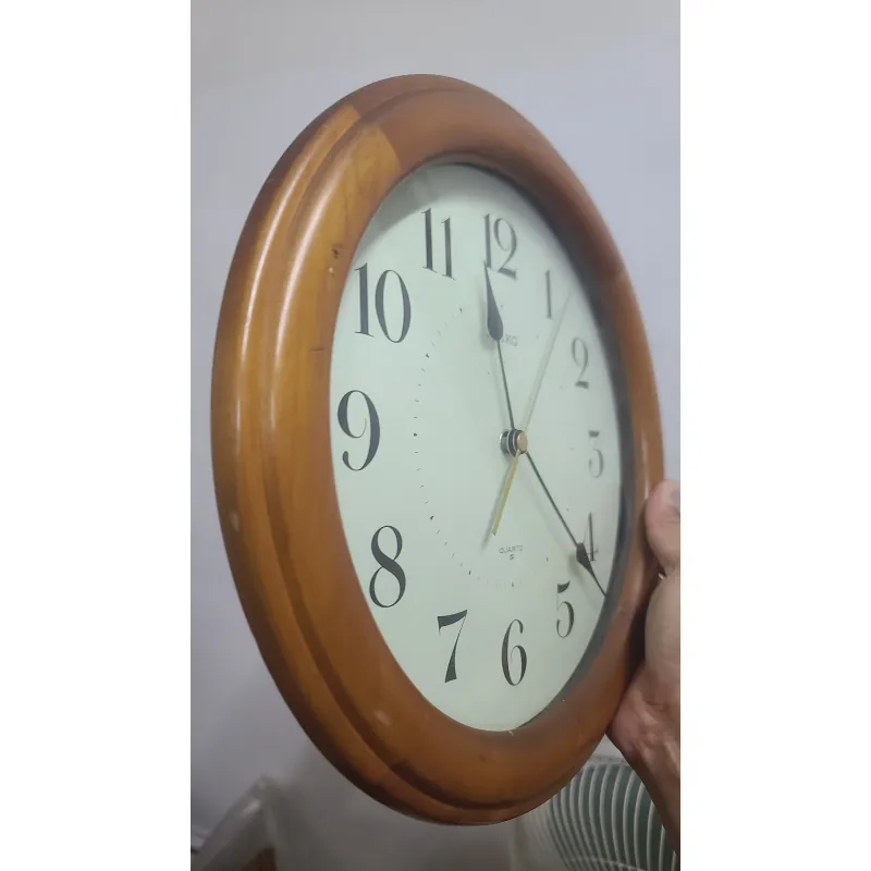 Đồng hồ nhật viền gổ 786974