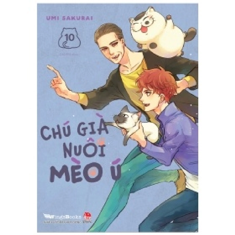 Chú Già Nuôi Mèo Ú - Tập 10 - Umi Sakurai (Mới 100%) Manga, comic, NXB Kim Đồng - SÁCH ĐẠI HỌC 489707