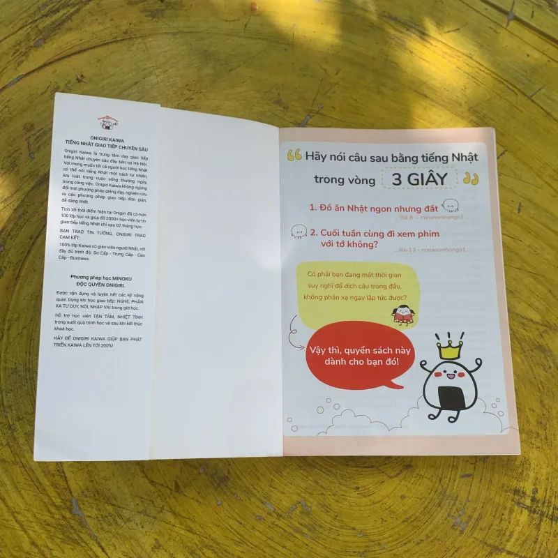 MINOKU KAIWA SƠ CẤP PHƯƠNG PHÁP HỌC TIẾNG NHẬT GIAO TIẾP TỐT NHẤT CHO NGƯỜI VIỆT  788038