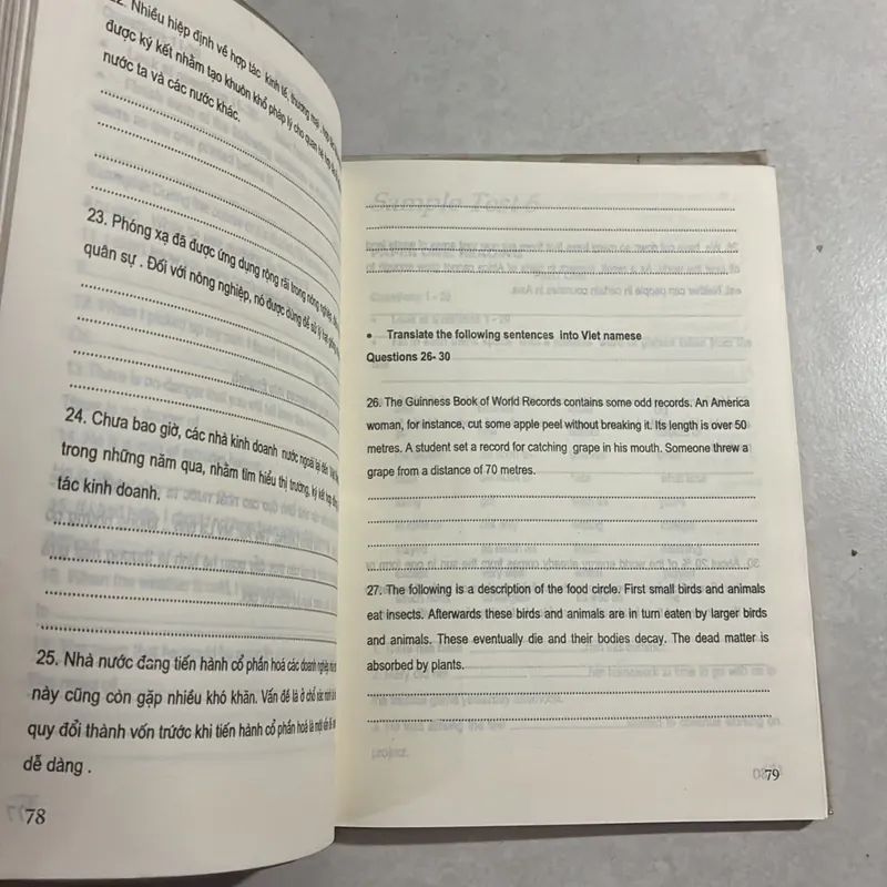 English Sample Tests for non-language Students (2 tập) 720610