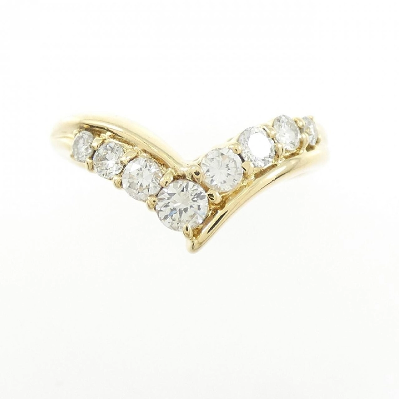 Nhẫn kim cương K18YG 0.50CT 670491