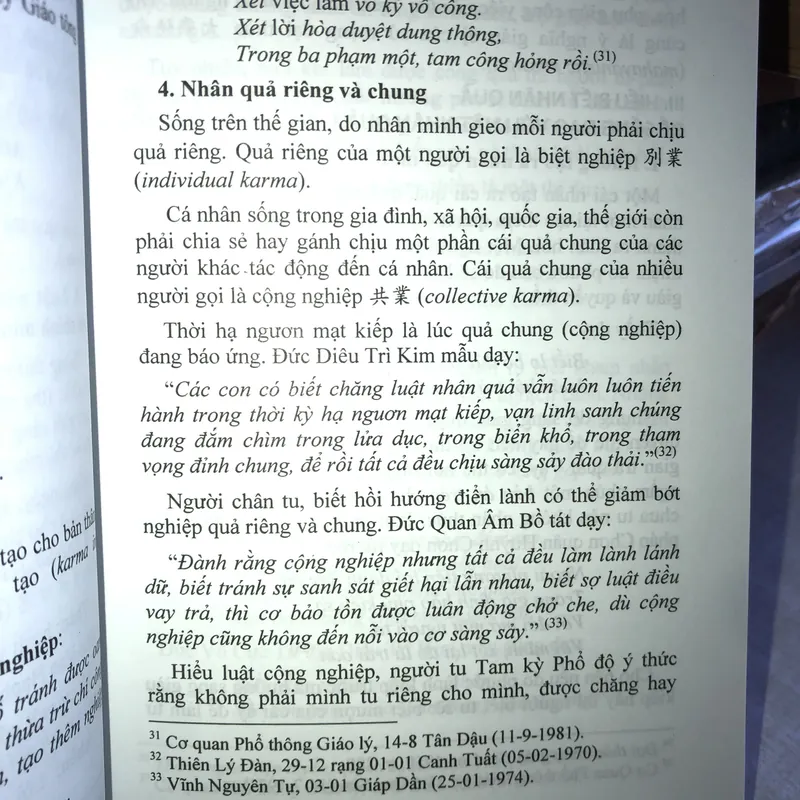 Luật nhân quả theo Giáo lý Cao Đài 700647