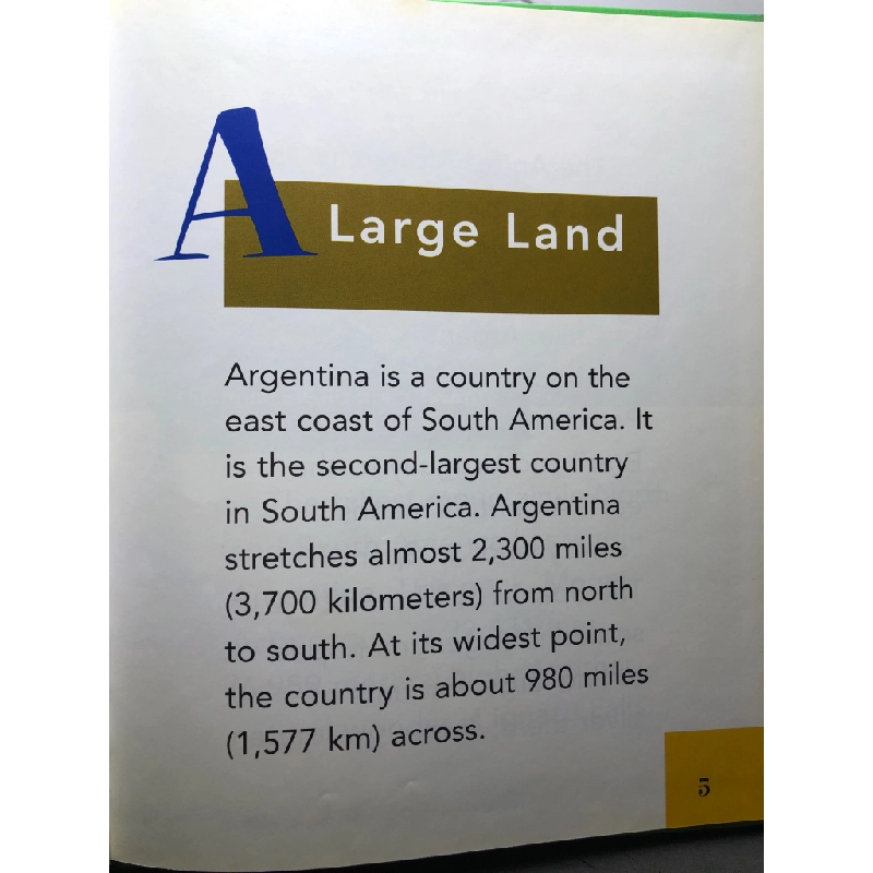 Argentina BÌA CỨNG mới 85% bẩn nhẹ Michael Burgan HPB2707 NGOẠI VĂN 192448