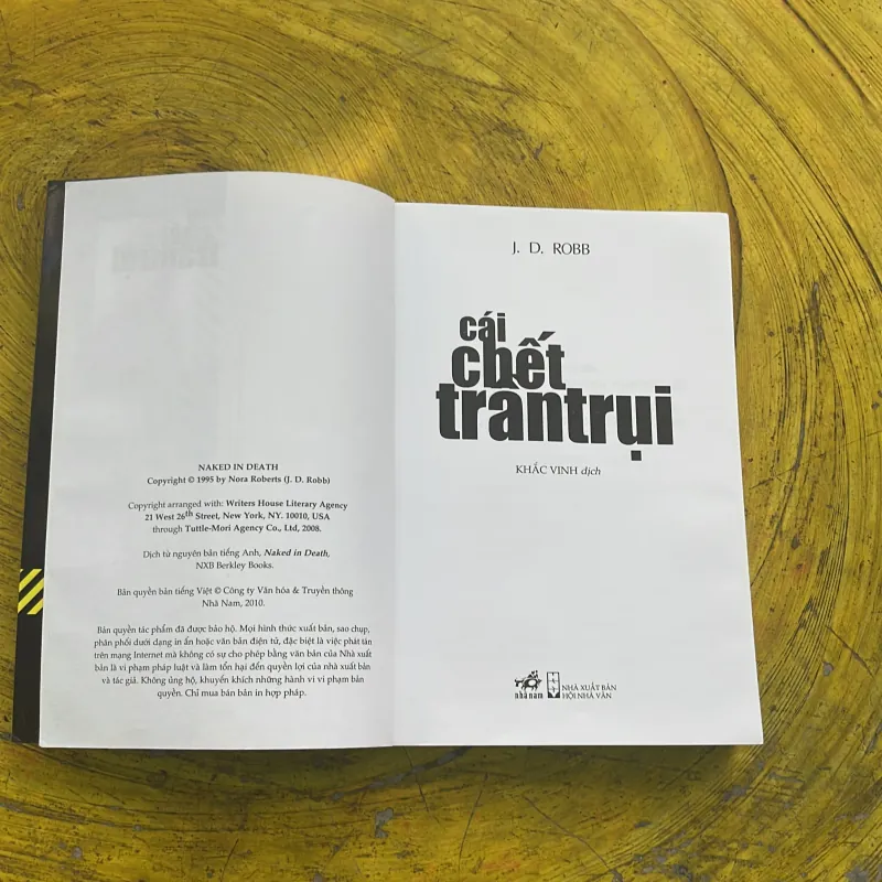 CÁI CHẾT TRẦN TRỤI - J.D. ROBB 783762