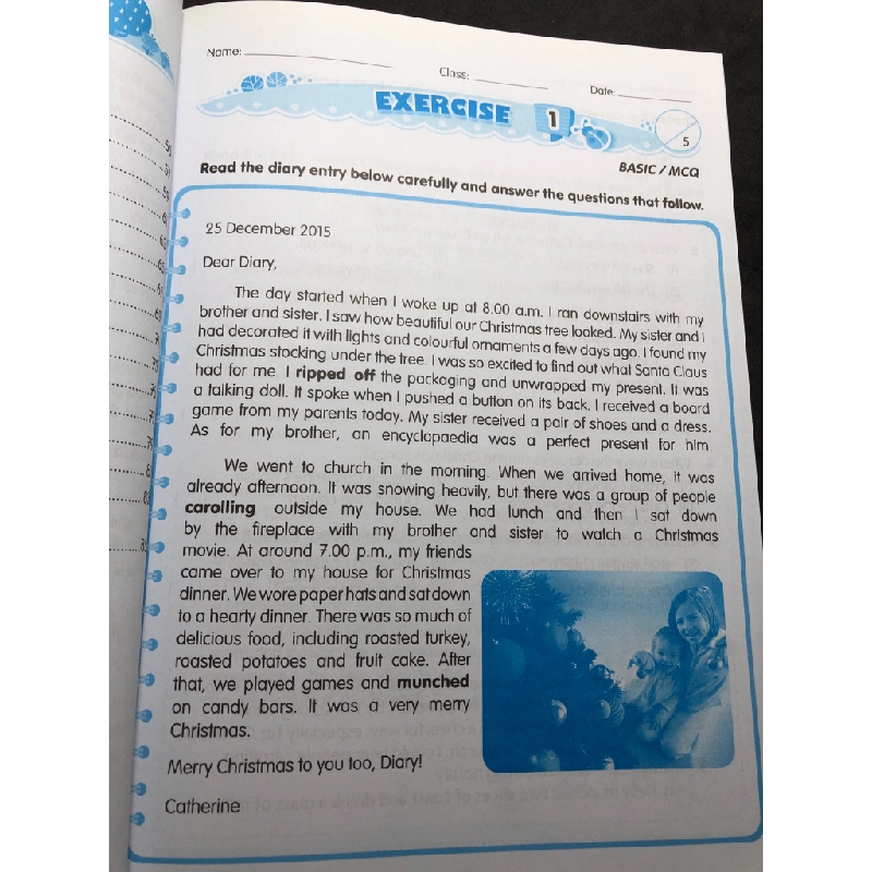English comprehension bài tập đọc hiểu tiếng anh dành cho học sinh 3 2018 mới 90% bẩn nhẹ Dharine Balakrishnan HPB0709 HỌC NGOẠI NGỮ 458464