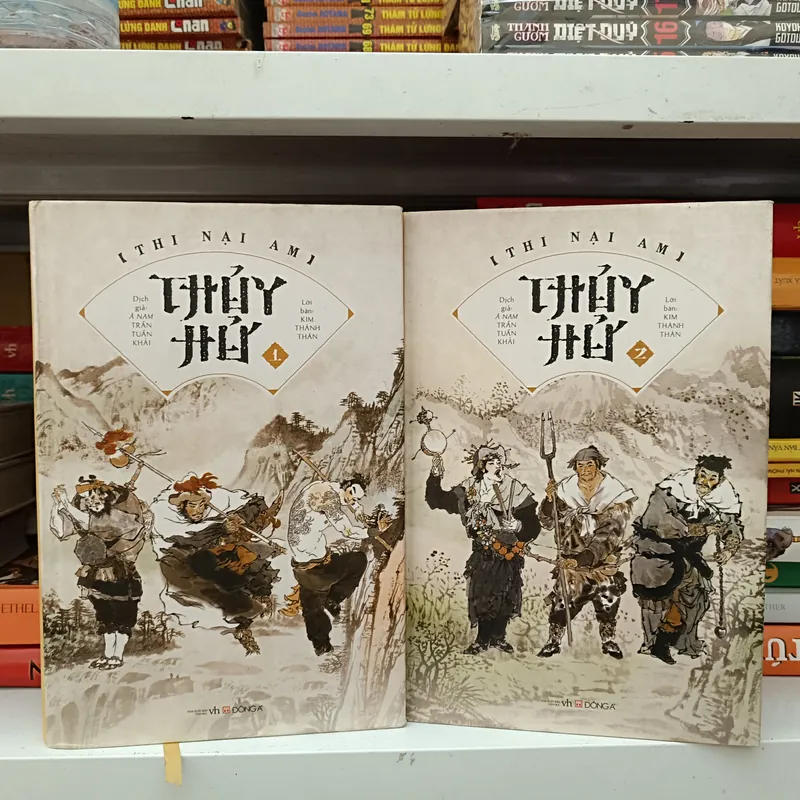 Thủy Hử trọn bộ 2 cuốn - Nxb Đông A bìa cứng 709218