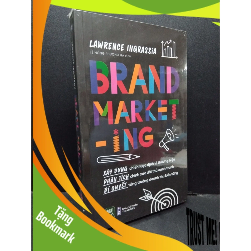 (TẶNG BOOKMARK) Brand Marketing Lawrence Ingrassia mới 100% RBK.ASB2310 940125
